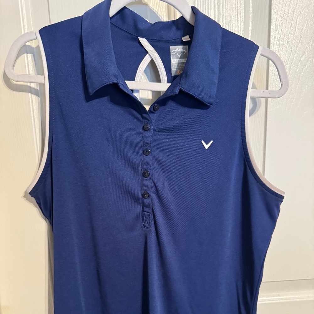Callaway Golf Sleeveless Blue